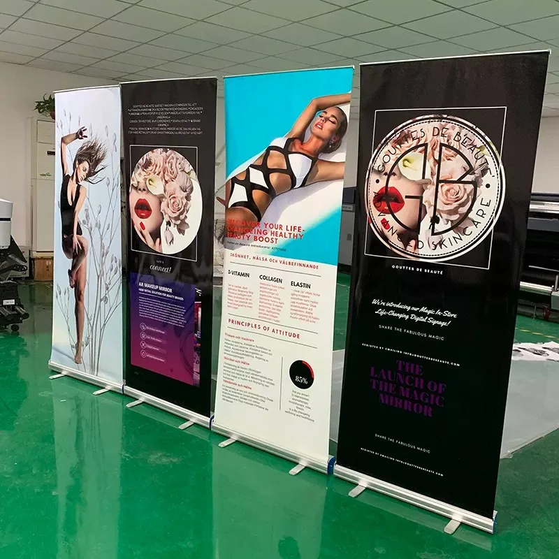 Standee Nhôm Cuốn