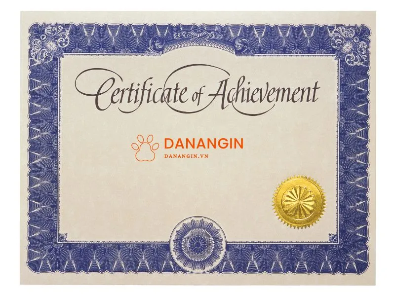 In bằng khen, giấy khen chất lượng tại Đà Nẵng - Đà Nẵng In