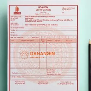In hóa đơn Đà Nẵng nhanh, rẻ - Công ty Đà Nẵng In