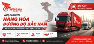 Chi phí vận tải hàng hóa đường bộ Bắc Nam